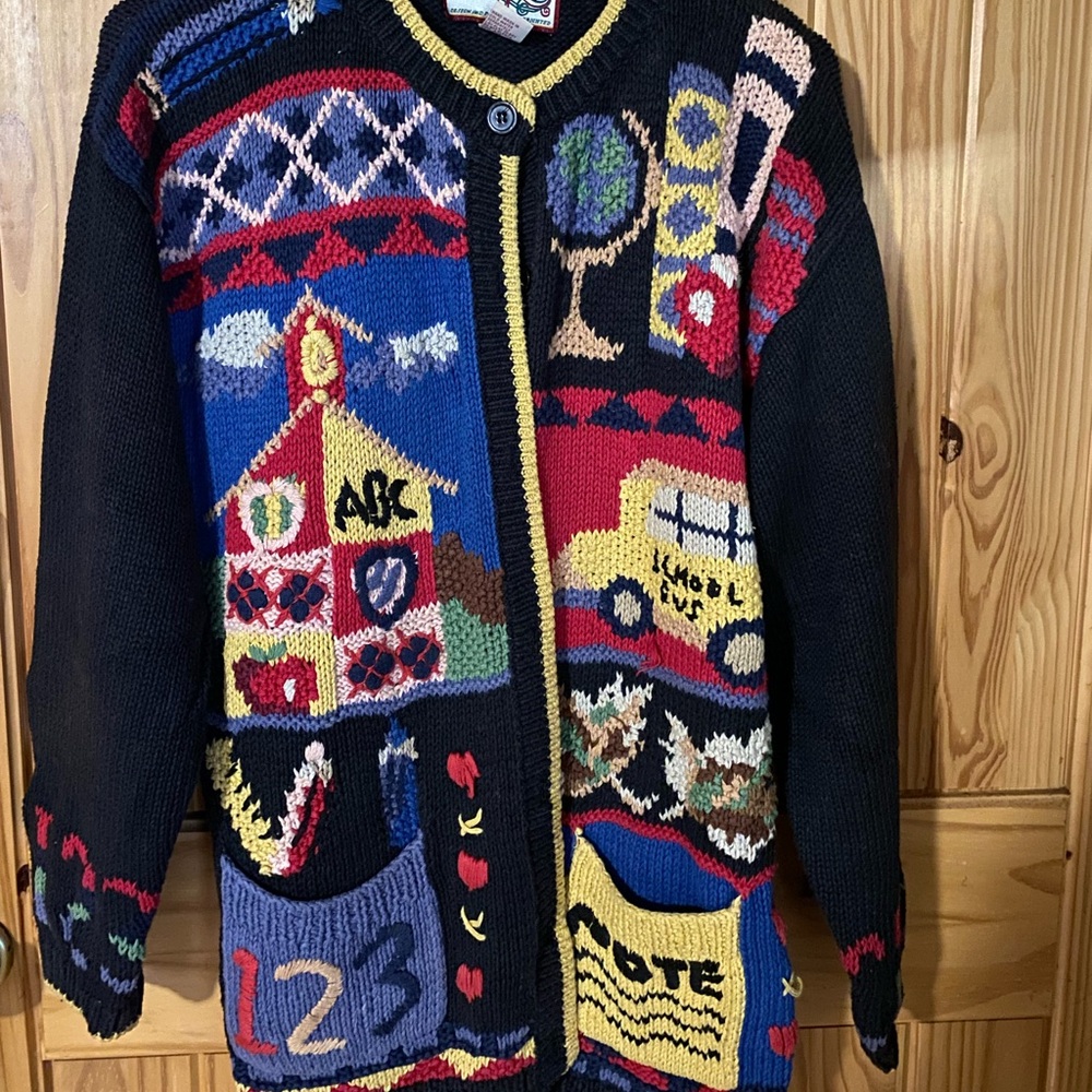 Vintage teacher sweater
